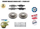 For Ford Escort Mk3 Mk4 16 And Rs Xr3i 1980 1985 Front Brake Discs And Pads Set