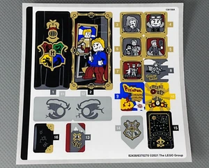 Foglio Adesivo per Set LEGO 76389 Harry Potter Hogwarts La Camera dei Segreti (2021) - Foto 1 di 4