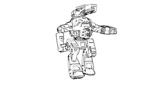 Eisenfaust ETF-7X | CGL 1:265 Escala Battlemech | Battletech Miniatura - Imagen 1 de 1