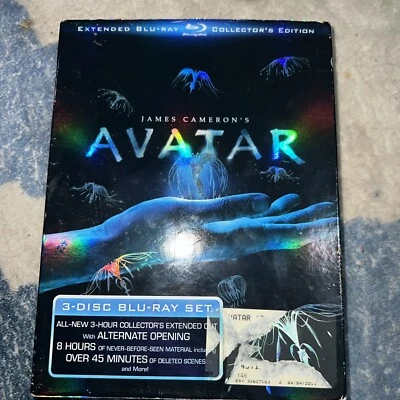 Avatar (Blu-ray Disc, 2010, 3-Disc Set, Canadian Extended Collectors Edition) - Image 1 of 4