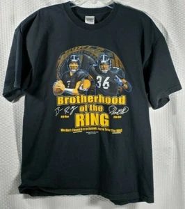 Pittsburgh Steelers Brotherhood of the Ring Gildan T Shirt Men's Size XL - Picture 1 of 7