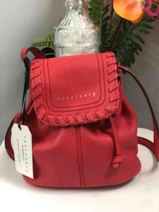 NWT SANCTUARY Small Red Pomergranate Coachella Crossbody Bag #S1553 - Picture 1 of 7