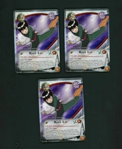 Rock Lee 346 Till I Get Sober x3 Naruto Lineage of Legends - Picture 1 of 2
