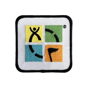 Geocaching Patch - Four Colour on White - Picture 1 of 1