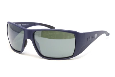 Gafas de sol Revo para hombre Dune G Darcizzle mate azul marino polarizadas lentes de vidrio verde Foto 1 de 4