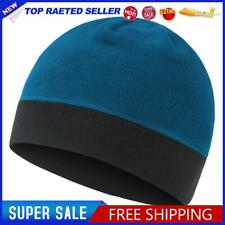 Winter Beanie Hat Breathable Warm Headgear Thermal Ear Protection (Blue)
