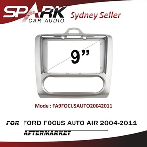 9" FACIA KIT Panel Fascia Dash Plate Panel For Ford Focus Auto Air 2004-2011 SP - Picture 1 of 2