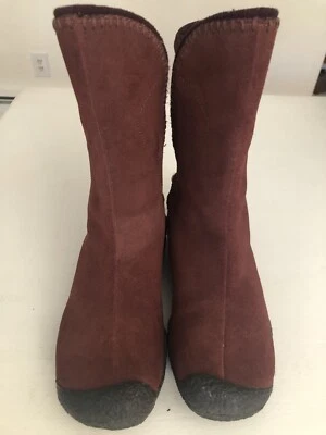 Botas Keen Chamonix para mujer 6,5 gamuza cuero media pantorrilla bota ligera Foto 1 de 4