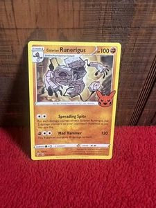 Pokemon Karte Runerigus 102/192 Rare Regular Trick or Trade 2023 - Bild 1 von 2