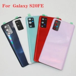 For Samsung S20FE Back Glass Replacement battery door panel housing Camera lens. - Foto 1 di 3