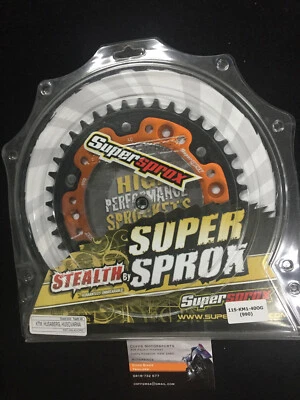 Orange Stealth Rear Sprocket Fit KTM 125 SX 2009 2010 2011 2012 2013 2014 2015 - Image 1 of 4