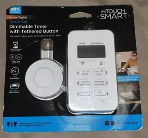 myTouchSmart Juego Simple Digital Temporizador Regulable Interior con Botón Atado - Imagen 1 de 2