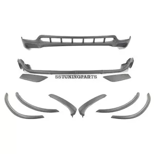 Bogen & Front & Heck Stoßstange Spoiler Tuning Addon Set (passt für BMW E53 X5 2000-2006) - Bild 1 von 10