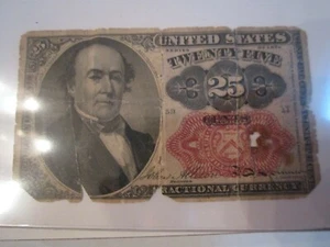 US 1845 BRUCHGELDNOTE - FÜNFUNDZWANZIG CENT - SIEHE FOTOS - Bild 1 von 3