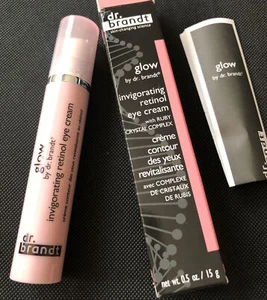 Dr.Brandt Glow Invigorating Retinol Eye Cream With Ruby Crystal Complex 15g NIB - Picture 1 of 10