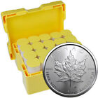 Boîte monstre feuille d'érable canadienne en argent 2023 1 oz (500 pièces BU)
