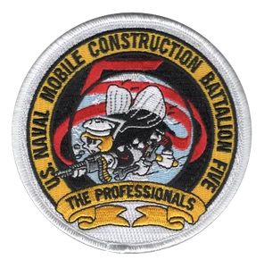 5th Mobile Construction Battalion The Professionals Patch - Bild 1 von 6