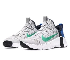 NIKE FREE METCON 3 GREY FOG/NEPTUNE GREEN RARE SIZE MEN'S 15 [CJ0861-043]  - Picture 1 of 6
