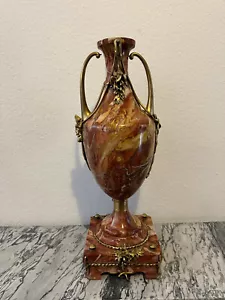 ANTIKER BEISTELLER UM 1900 CASSOLETTE BRONZE BESCHLAG UM 1900 JUGENDSTIL - Bild 1 von 11