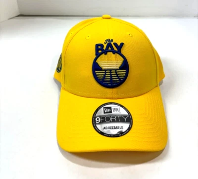 Golden State Warriors NBA NE 2019 "City Series" Adjustable Hat ~Gold - Imagem 1 de 4