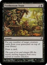 FOOTBOTTOM FEAST ~mtg NM Lorwyn Com x1