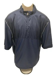GREG NORMAN The Shark Herren 1/4 Zip Golf Pullover Blau Shirt Gr. XL - Bild 1 von 6