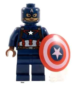 LEGO Captain America Minifigure Marvel Super Heroes Shield 76051 76041 76032 New - Picture 1 of 4
