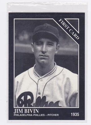 1994  Megacards -The Sporting News Conlon Collection TSN -Jim Bivin #1299 - Image 1 of 2