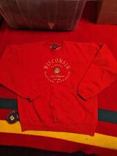 Vintage 80s 90s University Of Wisconsin Madison Crewneck Sweatshirt SIze XL