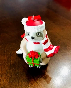 Hallmark Ornaments **SANTA SLOTH** Ornament NIB - Picture 1 of 3