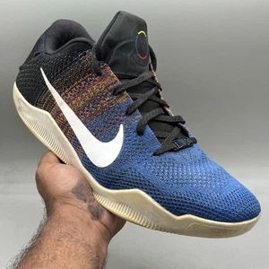 Nike Kobe 11 XI Size 12 Elite Low BHM Black History Month Basketball 822522 914 - Picture 1 of 16