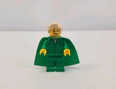 Lego Harry Potter Profesor Gilderoy Lockhart Minifigura Verde 4733 hp028 2002  Foto 1 de 3