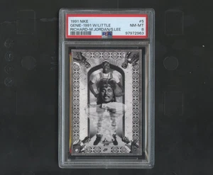 1991 Nike Michael Jordan No 5 Ww Little PSA 8 - Picture 1 of 2