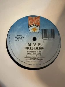 MVP - Do It To Me, 12” Vinyl/LP, Always Fresh Records, 1991 - Picture 1 of 2