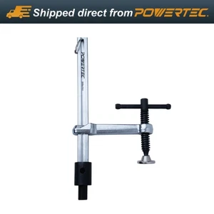 POWERTEC T-Handle Welding Clamp, 8" Opening, Fits 5/8" Table Holes (72244) - Picture 1 of 7