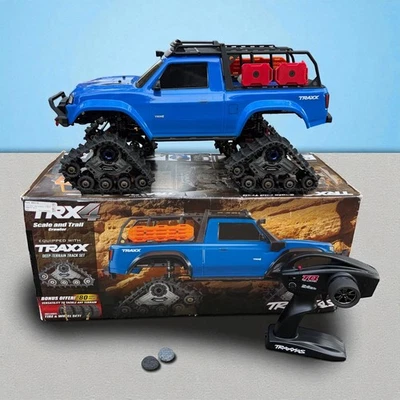 Traxxas TRX-4 Sport 1/10 RTR Trail Crawler w/ Deep-Terrain TRAXX Tracks + Remote - Image 1 of 4