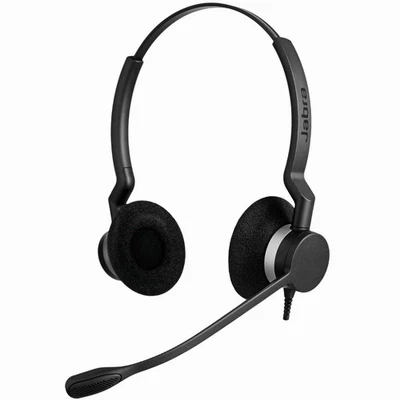 Jabra Biz 2300 Cuffia con Cavo Duo e Microfono per la Cancellazione del Rumore - Immagine 1 di 4