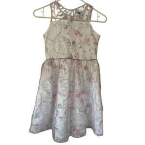 RARE EDITIONS Girls Size Large (10/12) Lined Formal Party Wedding Holiday Dress - Picture 1 of 5