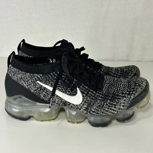 Nike Air Vapormax Flyknit 3 AJ6900-002 Oreo Shoes Sneakers Men's Size 8 - Picture 1 of 8