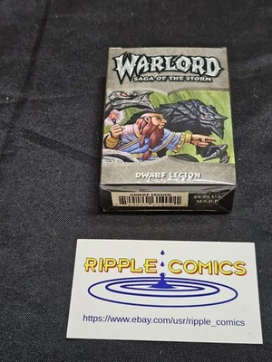 Warlord Saga of the Storm Dwarf Legion Starter Deck Factory Sealed  - Image 1 of 2