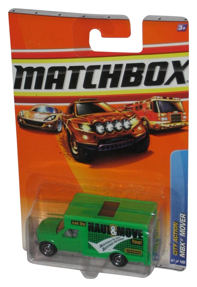 Matchbox City Action MBX Mover (2009) Camion Verde Giocattolo Haul & Move 61/100 - Immagine 1 di 1