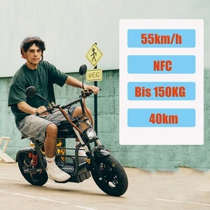 iScooter DX5 Elektroroller mit Einkaufskorb Bis 150kg Offroad E-Scooter mit NFC - Bild 1 von 24