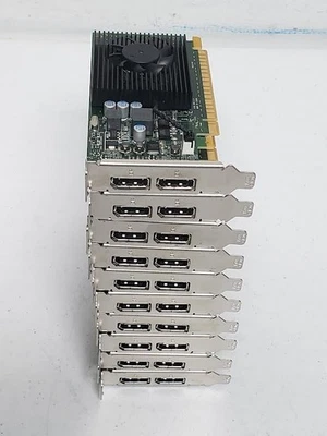 Lote de 10 tarjetas gráficas de bajo perfil Nvidia GeForce GT 730 2GB GDDR5 Foto 1 de 4