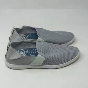 Olukai Hale’iwa Shoes Womens 8.5 Blue Green Mesh Slip On Casual Comfort Sneakers - Picture 1 of 16