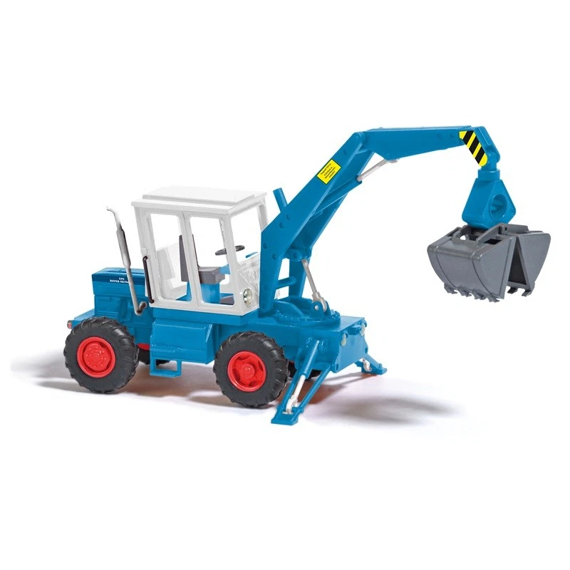 Busch 54404 - 1/87 Tih 445 Trattore, LPG Rosso Ottobre - Nuovo - Immagine 1 di 1