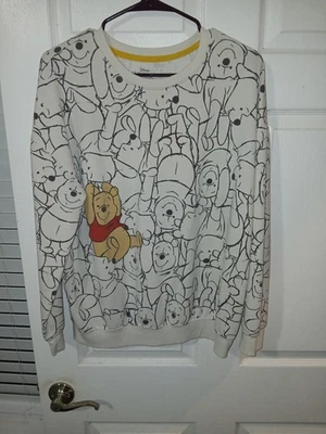 Толстовка женская Disney Winnie the Pooh средняя * кремовый графический принт горшок с медом - Изображение 1 из 4