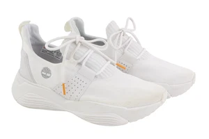 TIMBERLAND A2AMM Womens Sneakers EU39.5 EU40 White Lace Almond Toe ReBOTL - Picture 1 of 16