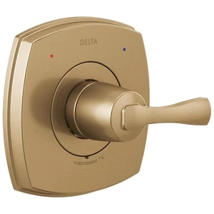 Delta Faucet Stryke 14 Series Single-Function Gold Shower Valve Trim Kit Show... - Picture 1 of 6