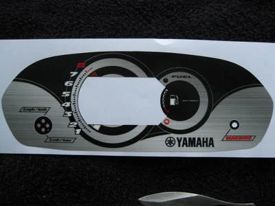 NEW 05-10 Yamaha VX 110 Gauge Decal Sticker Head Overlay FX 140 Cruiser DISPLAY - Image 1 of 4