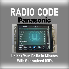 ANTI-THEFT PANASONIC RADIO CODE MODELS UCONNECT 8 .4 UMQ STEREO PINCODE SERVICE